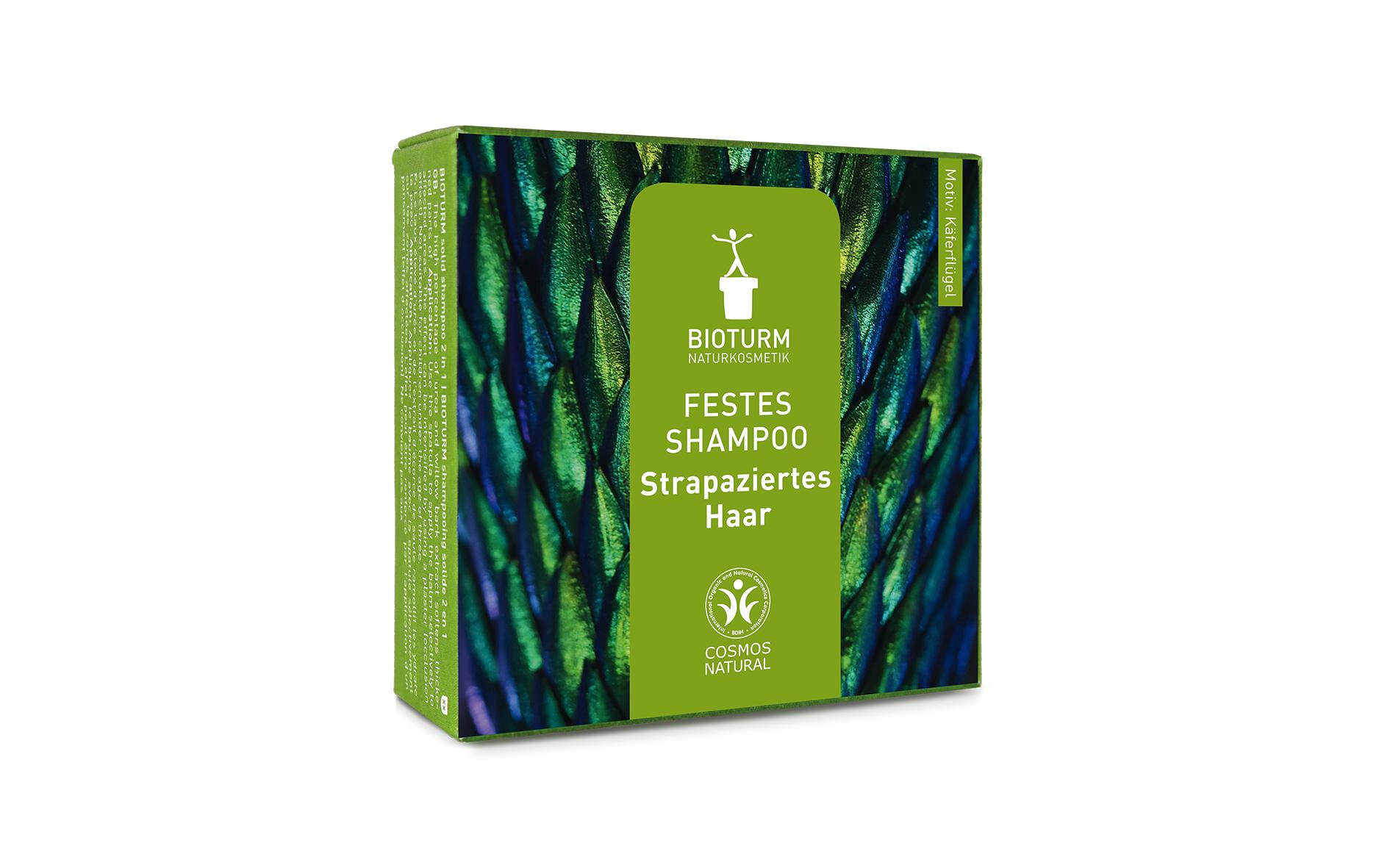 Festes Shampoo Strapaziertes Haar 100 gFestes und natürliches Haarshampoo mit hautneutralem pH-Wert