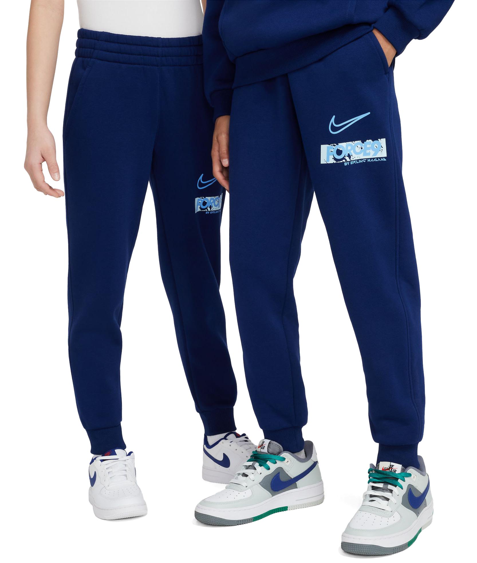 Erling Haaland Club Fleece Pants Junior 492/Blue Void/University Blue