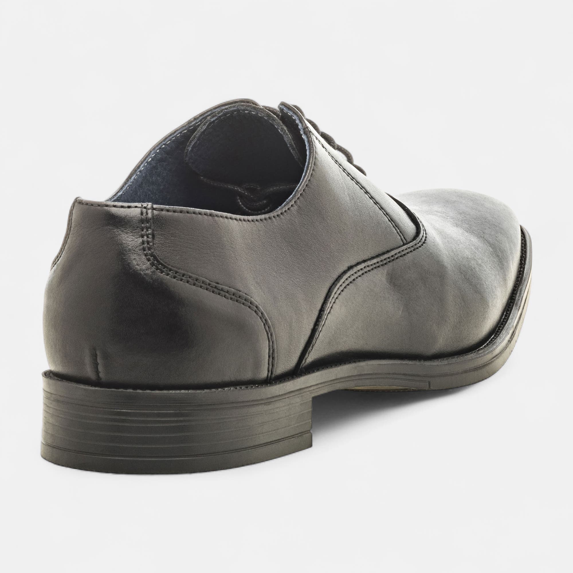 Richelieus Homme en cuir noir