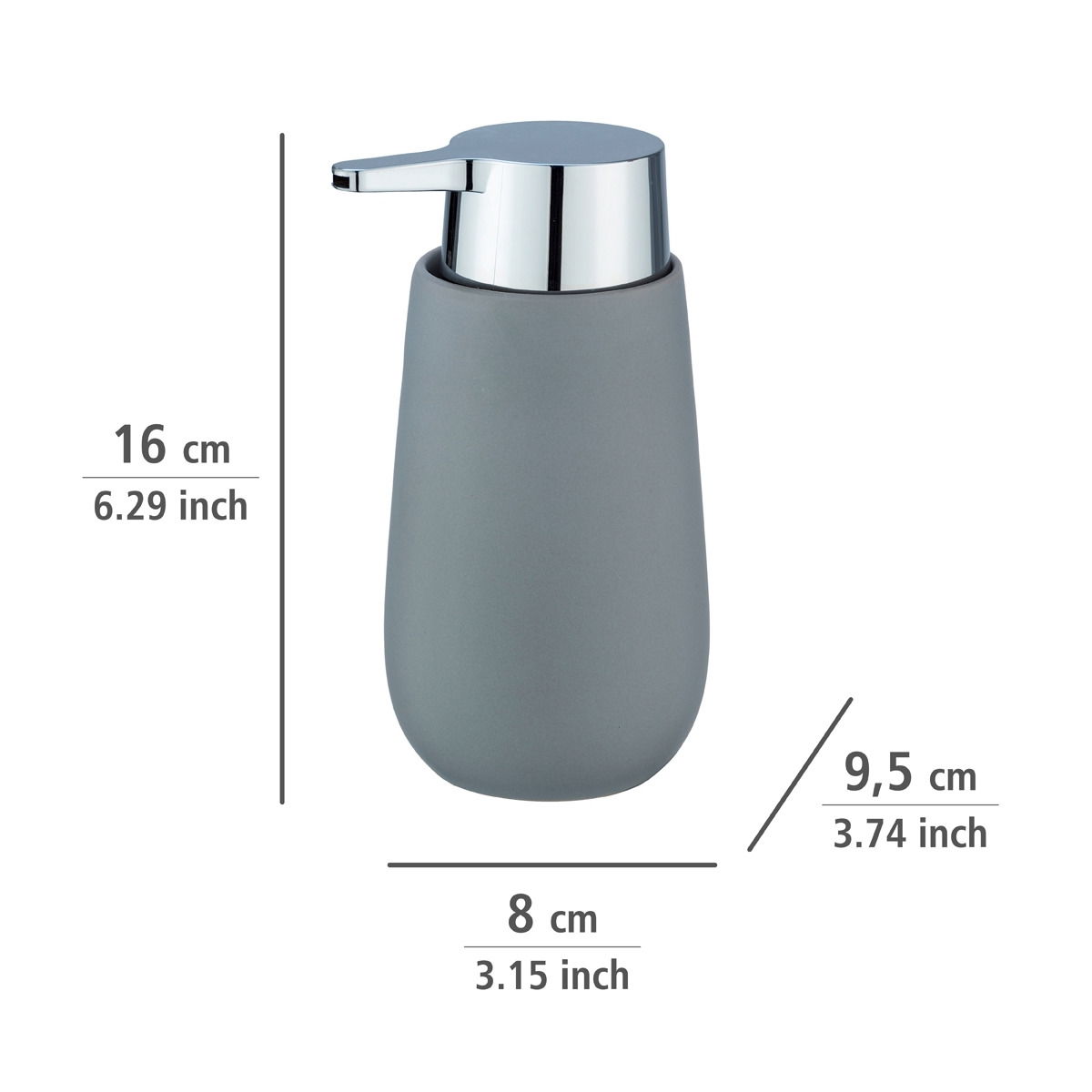 Wenko Keramik Bad-Accessoire-Set BADI