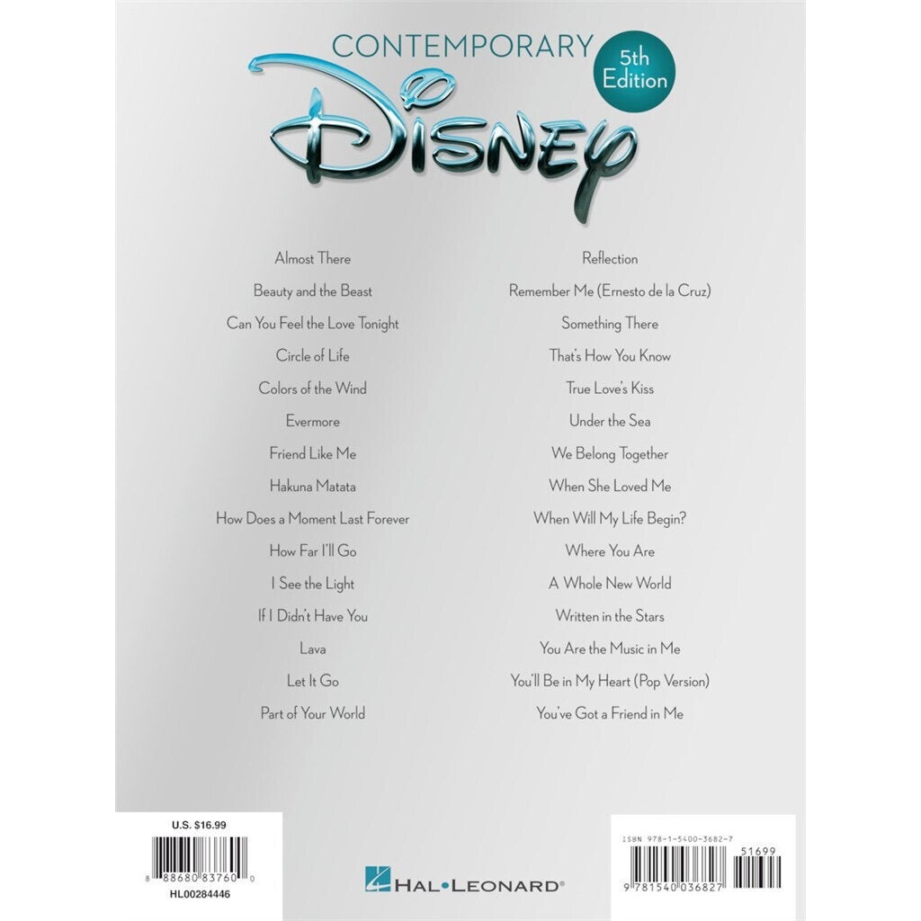 Hal Leonard Contemporary Disney - 5th Edition E-Z Play Today Volume 3