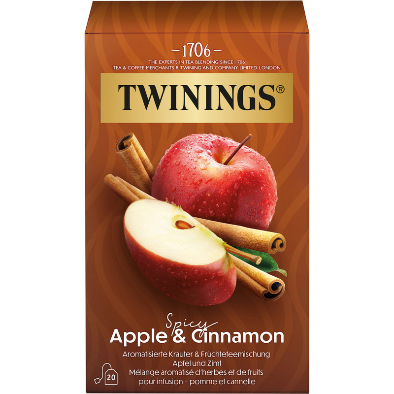 Twinings Tee Spicy Apfel & Zimt, 20 Stück