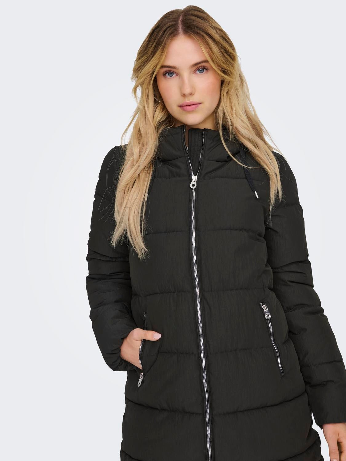 ONLDOLLY Steppmantel Black
