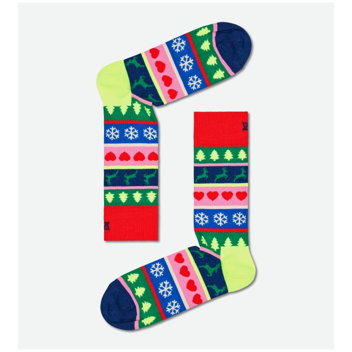 Happy Socks-Happy Socks Christmas Stripe
