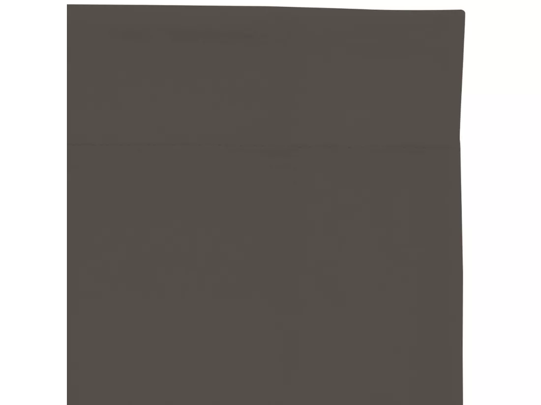 Drap plat 100% coton zinc 270x310 cm