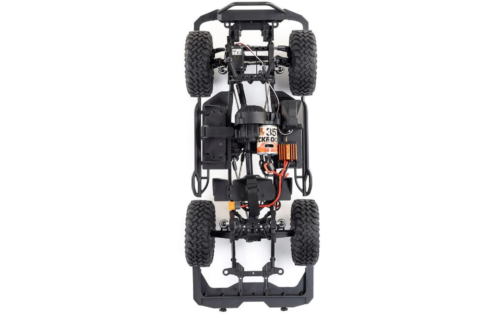 Scale Crawler SCX10 III Base Camp ARTR, Grau<br>Rockcrawler Basis Ausführung mit Spektrum