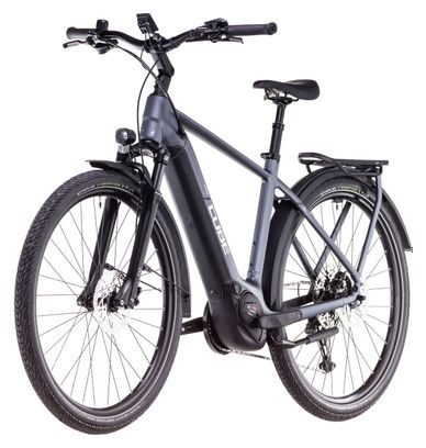 VTC Électrique Cube Touring Hybrid Pro 625 Shimano Cues 11V 625 Wh 700 mm Gris Metallic 2025