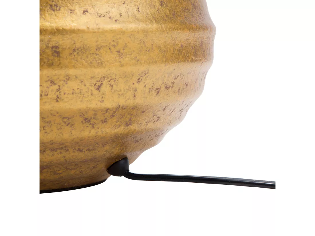 Lampe à poser KUBAN Céramique Doré