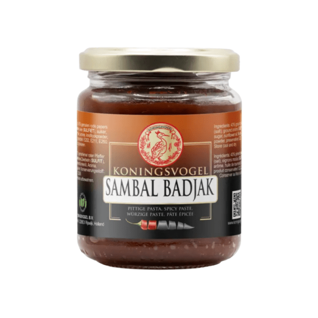 Koningsvogel Sambal Badjak 280g