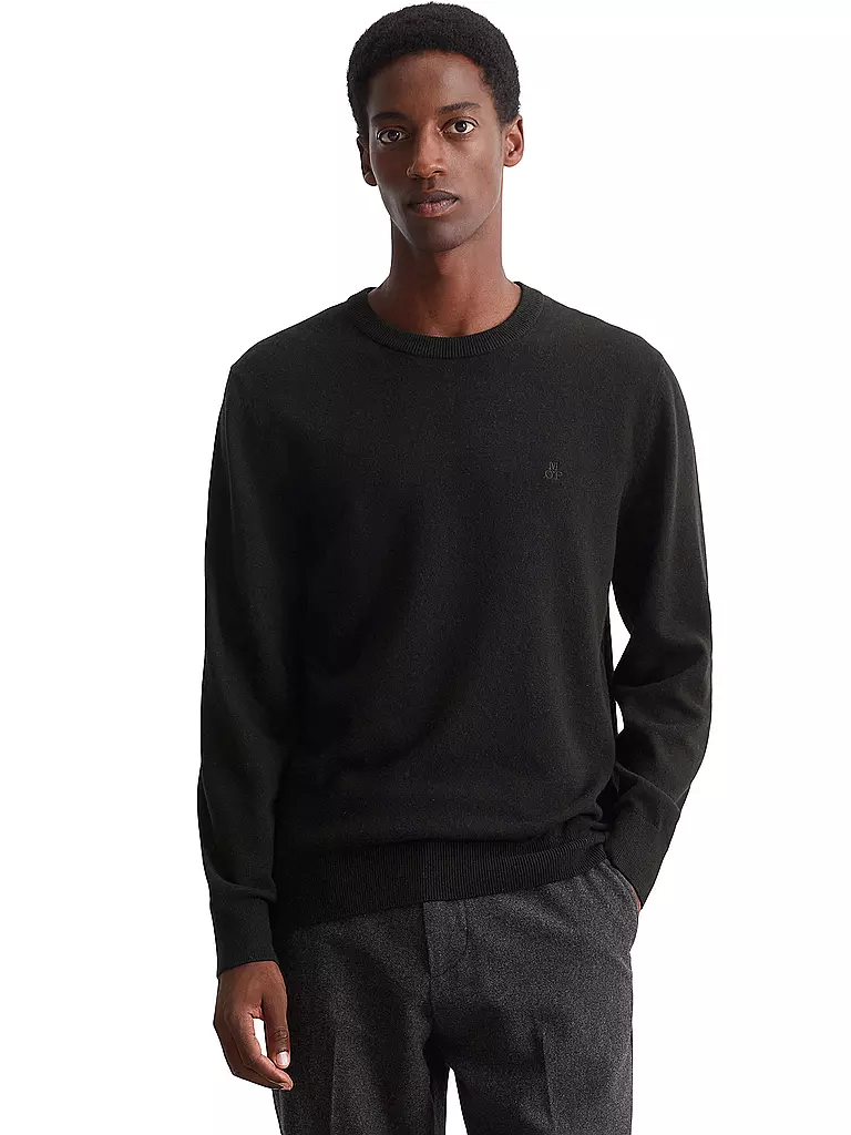 MARC O'POLO Pullover schwarz