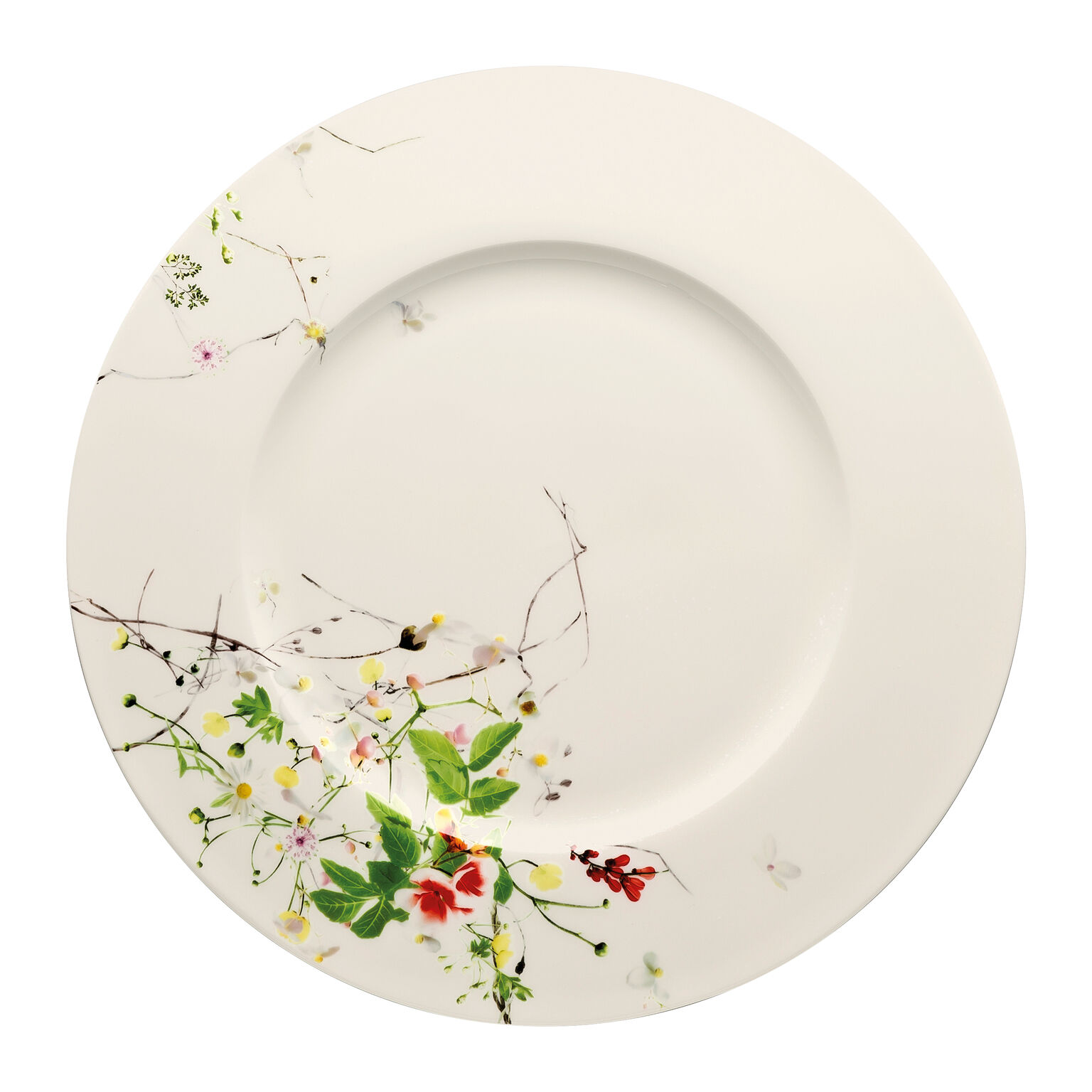 Brillance Bone China Fleurs Sauvages Platzteller 33 cm Fahne