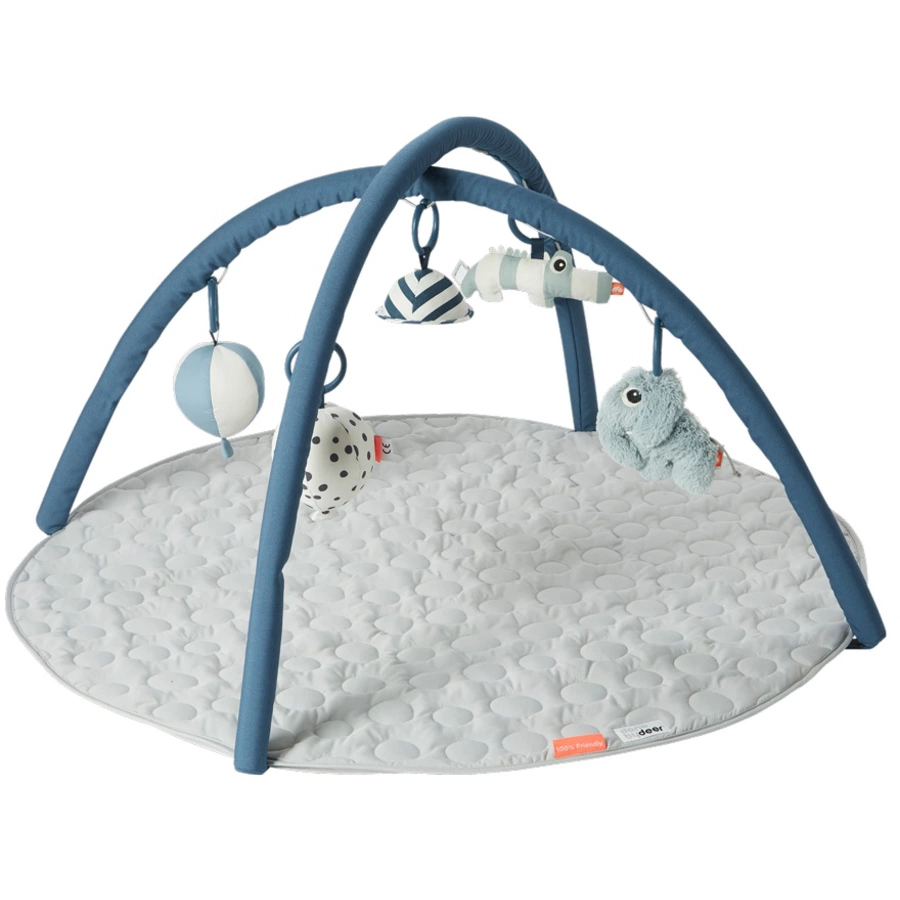 Done by Deer™ Activity Spielbogen & Decke, blau