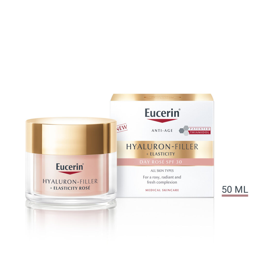 EUCERIN  Hyaluron-Filler + Elasticity Creme de Dia Rose FPS 30 - 50ml