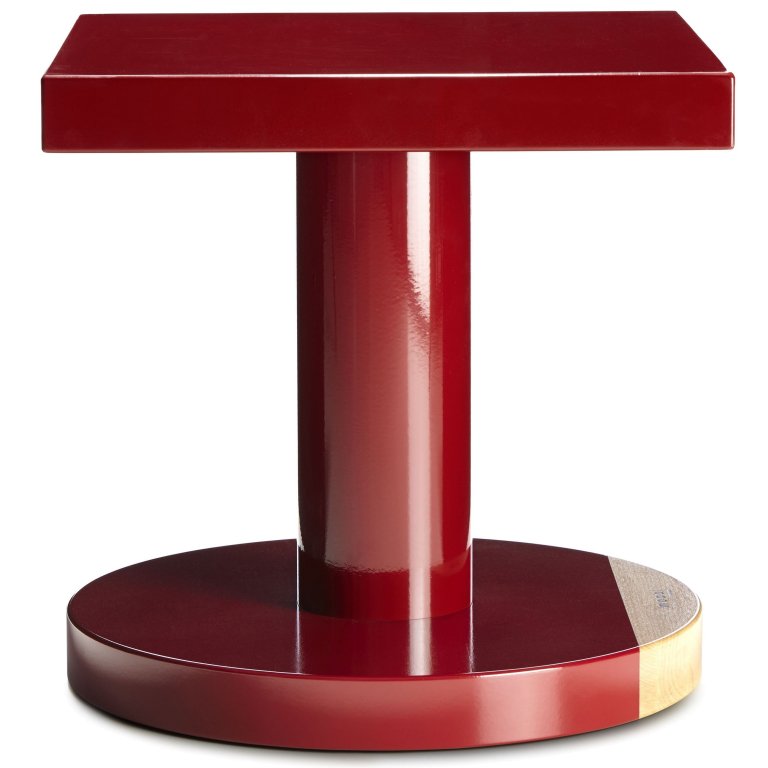 Moooi Common Comrades Tailo bijzettafel rood