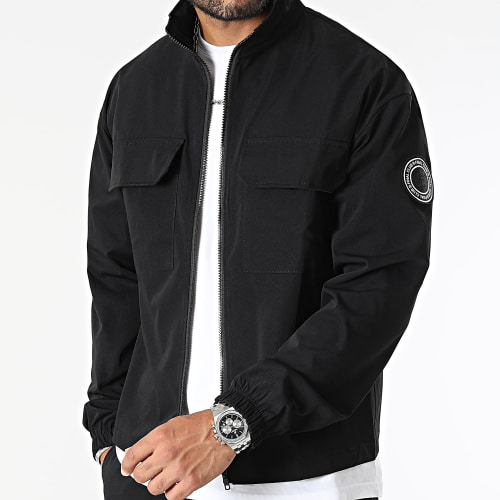 Ensemble Veste Zippée Et Pantalon Jogging 0033 0031 Noir