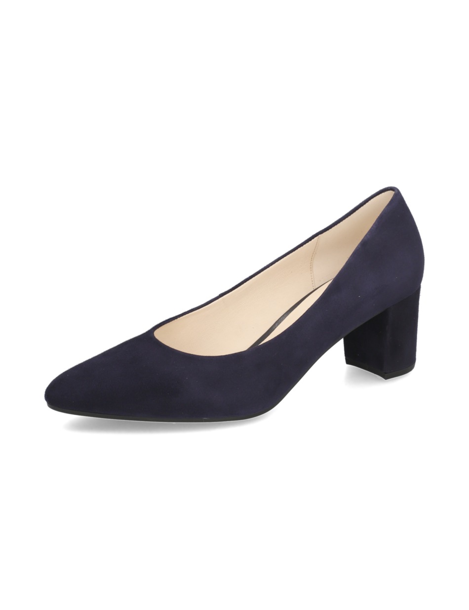 Veloursleder Pumps
