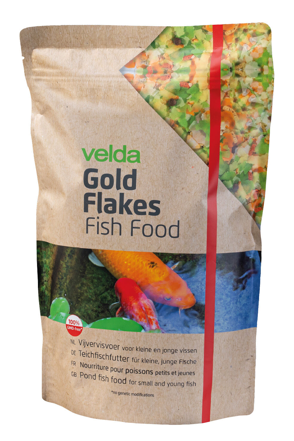 Velda Gold Flakes - Vlokken - Vijvervissenvoer - 3000 Milliliter
