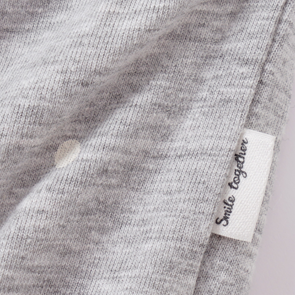 Topomini Baby Leggings mit Punkte-Allover hellgrau