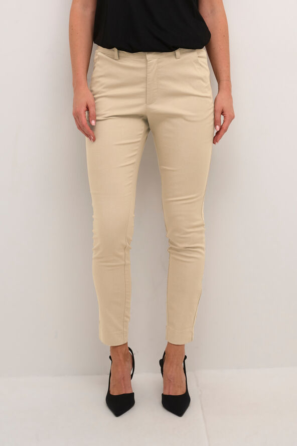 Kaffe KAlea Chino Pant Classic sand