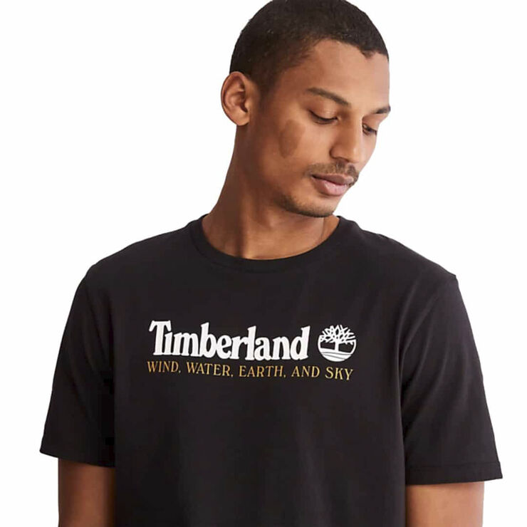 TIMBERLAND WWES FRONT TEE REG Black