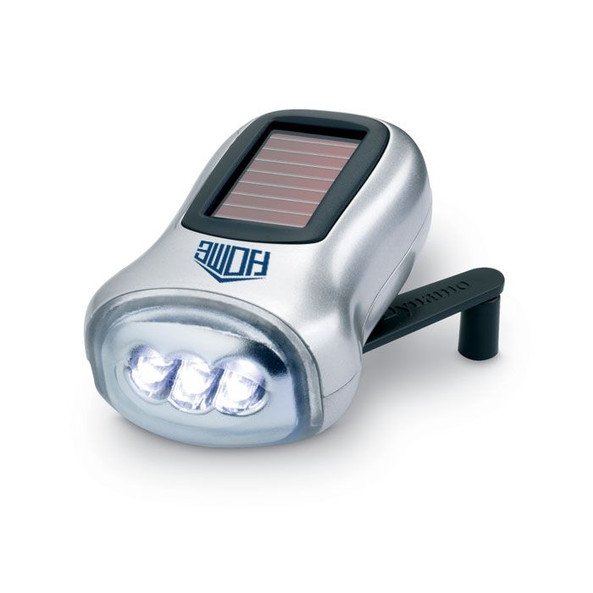 GiftRetail KC7130 - DYNASOL Torche solaire et à dynamo