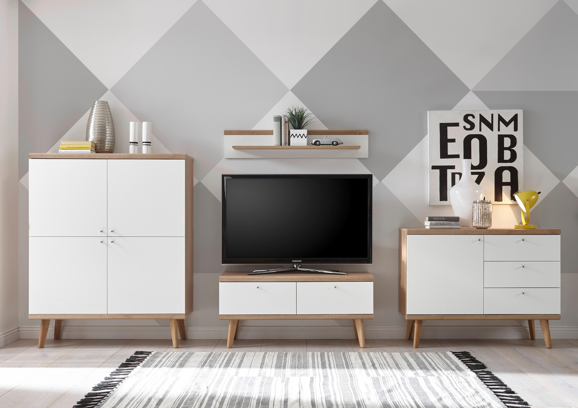 andas Wohnwand »Merle« Set, 4 Stk. tlg.