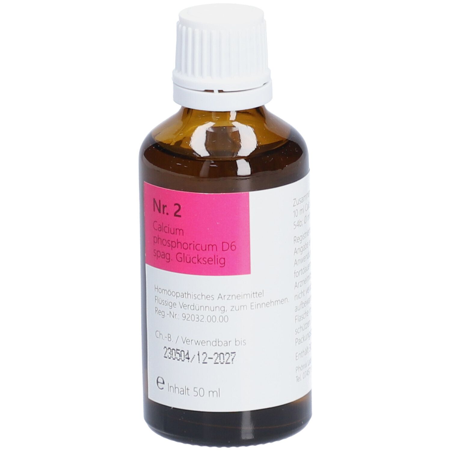 Nr.2 Calcium phosphoricum D6 spag. Glückselig