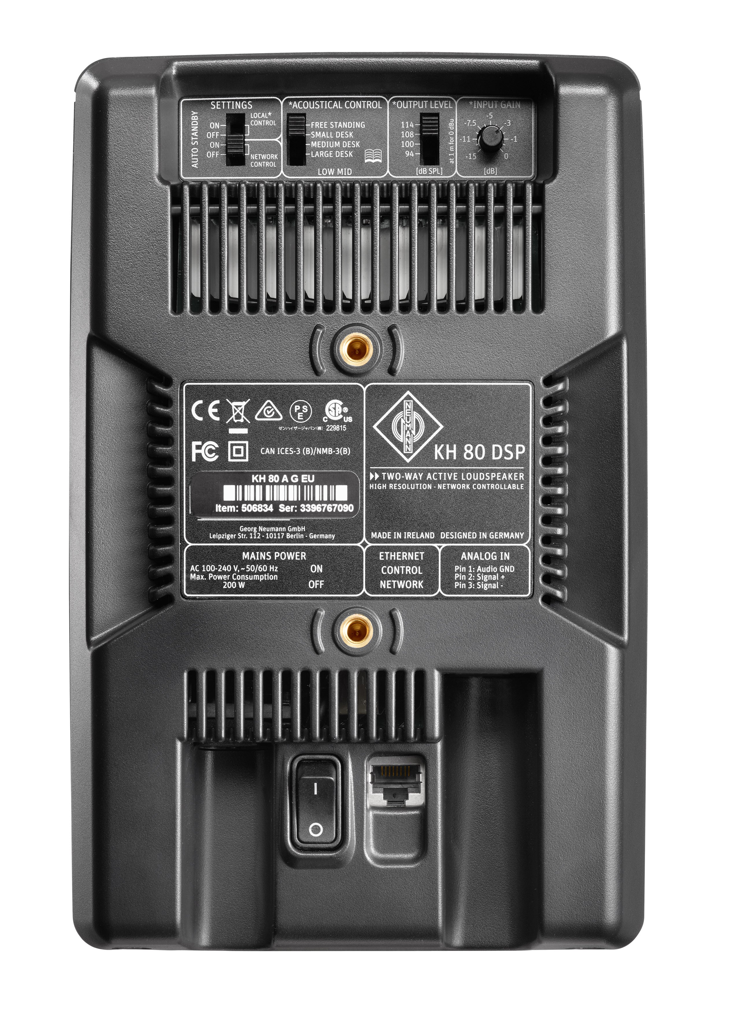 Neumann Monitor alignment kit 3 MA 1 meetmicrofoon + KH 750 subwoofer + 2 x KH 80 DSP