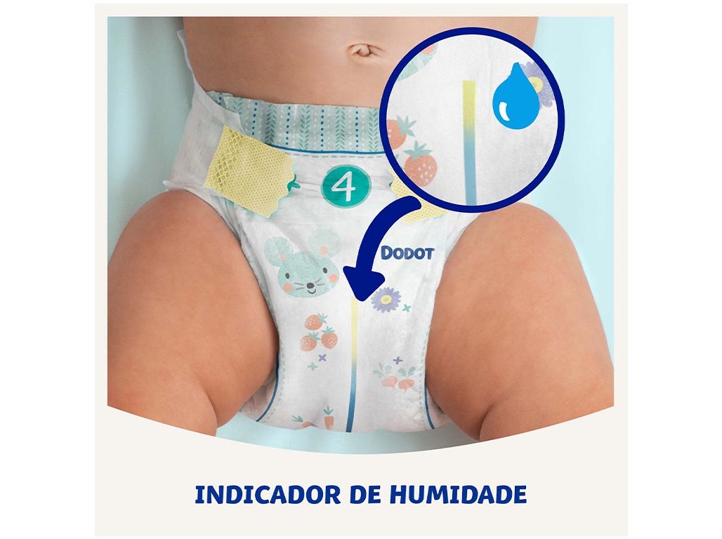 FRALDAS DODOT SENSITIVE T0 1-2.5KG 24 UN