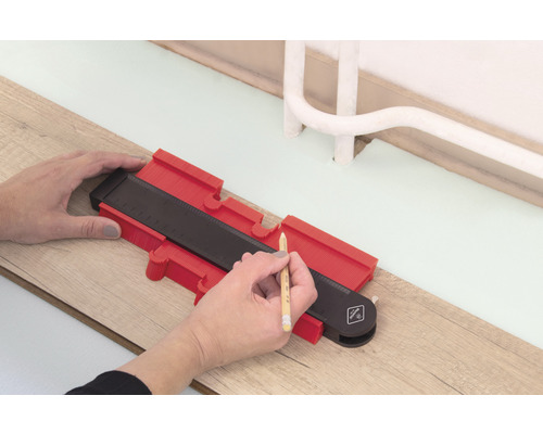 Contourmeter / profielmeter voor metselaarslob 31 cm