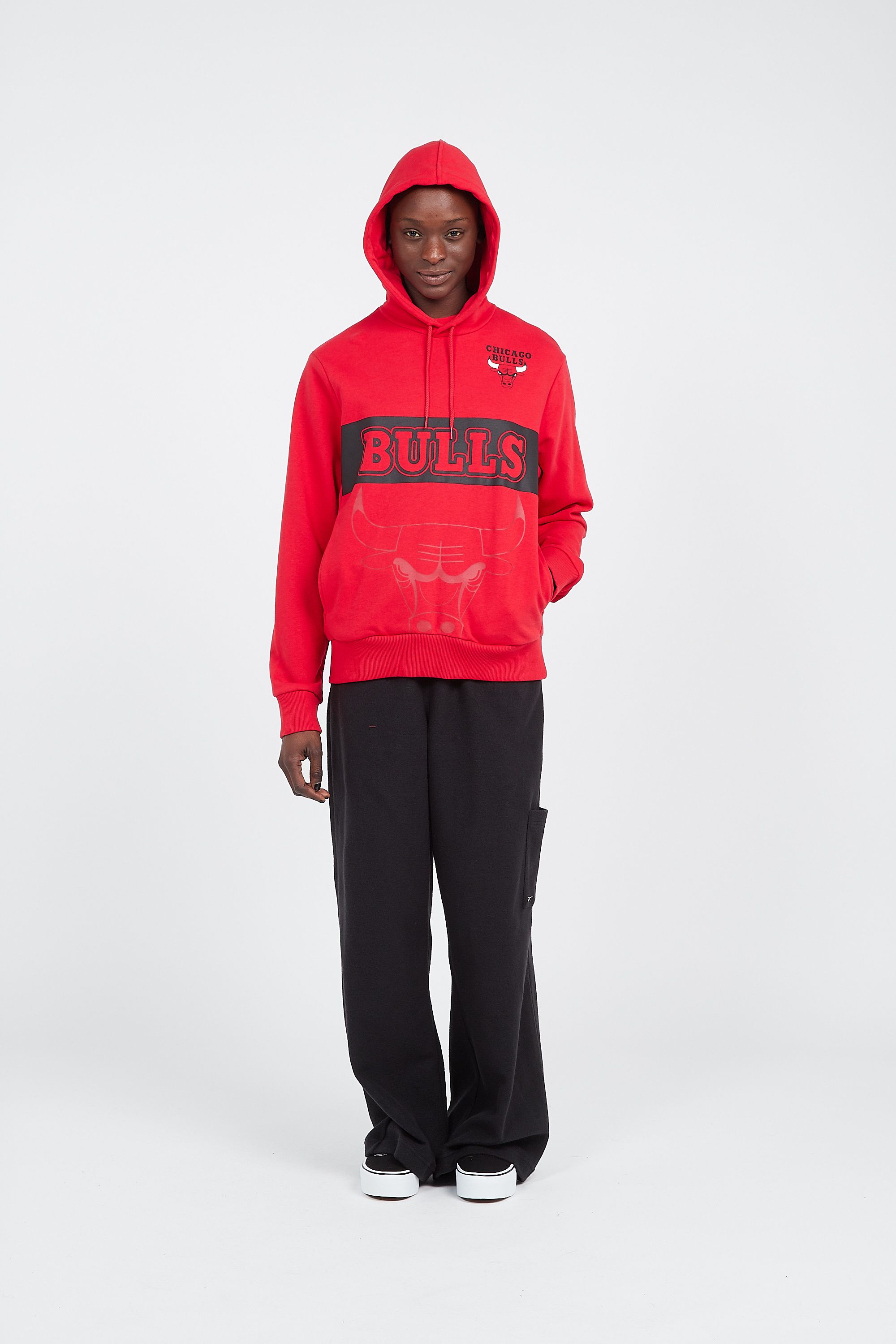 NEW ERA Hoodie PARIS GAMES WORDMARK CHIBUL  FDR Rouge