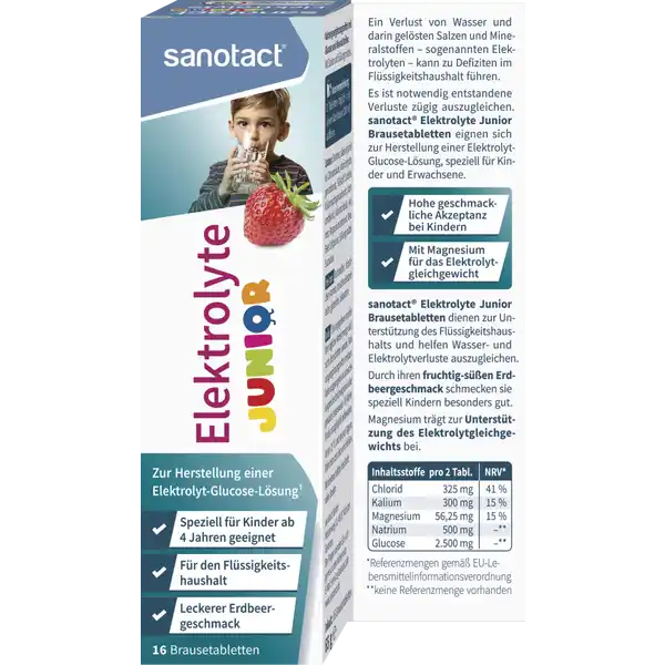 Elektrolyte Junior Brausetabletten