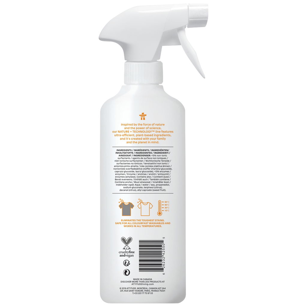 AttitudeAttitude   Nature+ Fleckenentferner Zitrusfrucht 800ml