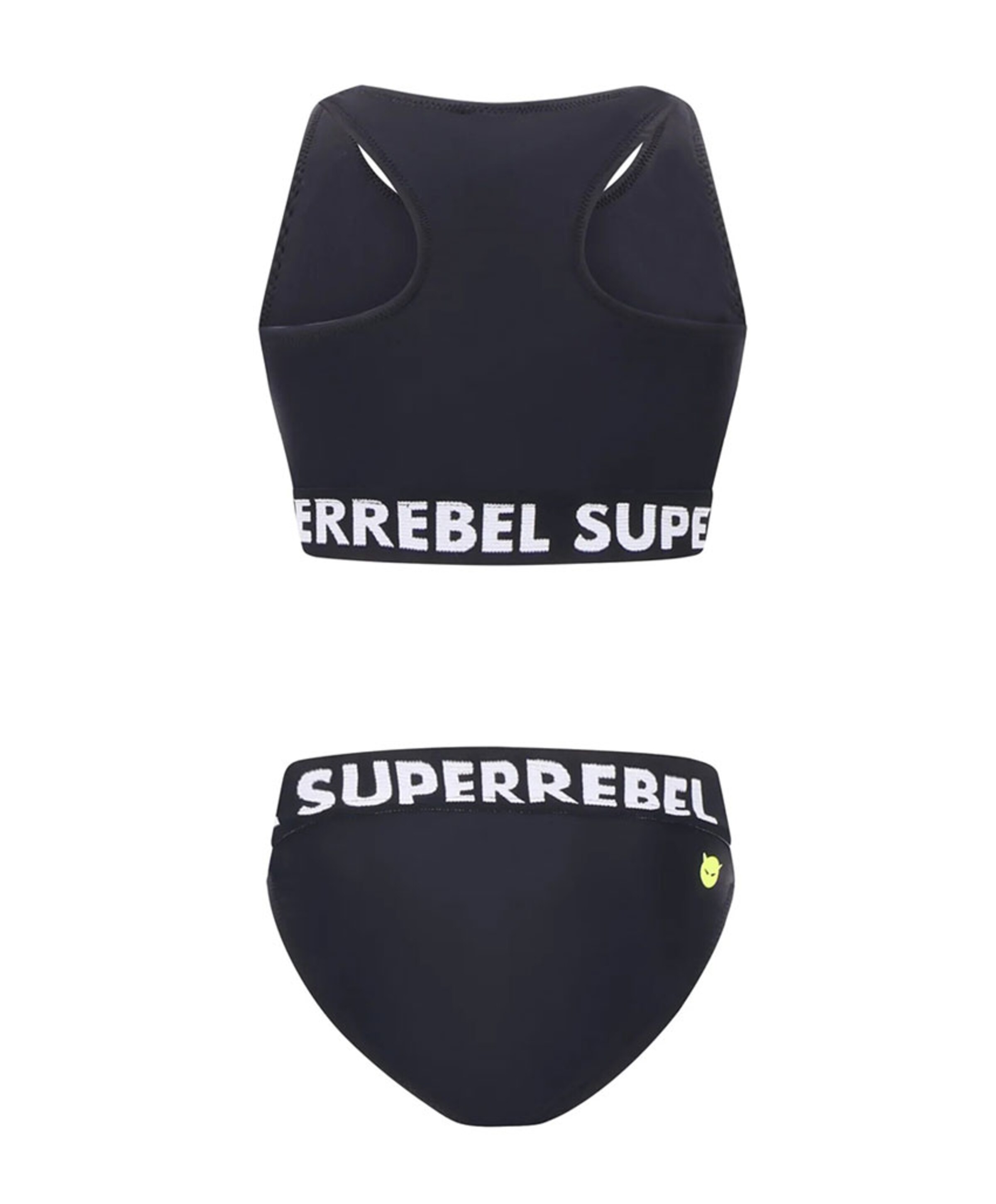 Superrebel Meisjes bikiniset zwart