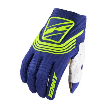 Gants cross Kenny TITANIUM 2024 - Bleu / Blanc