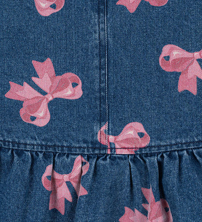 Konges Sløjd Kleid - Denim - Magot - Bella Bow