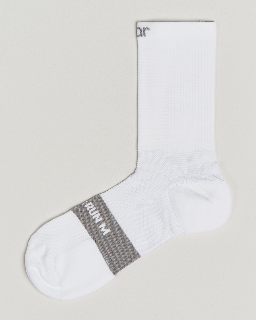 SOAR Running Crew Run Sock White