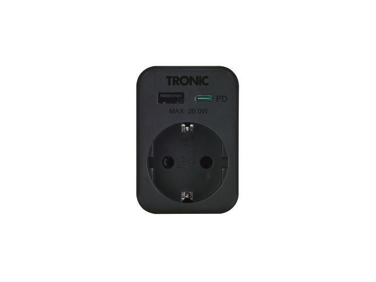 Stopcontact adapter met USB-aansluitingen