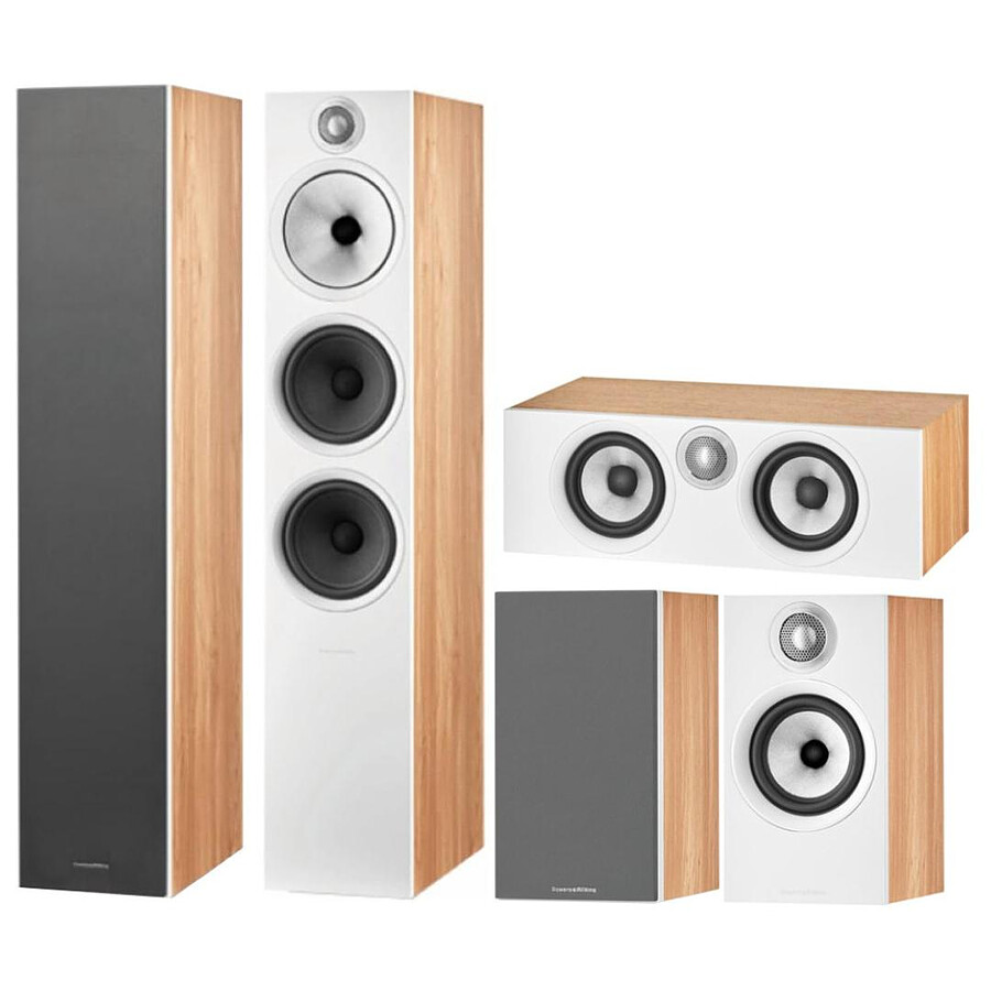 B&W pack d'enceintes 603 S2 Anniversary Edition PM 5.0 - Chêne