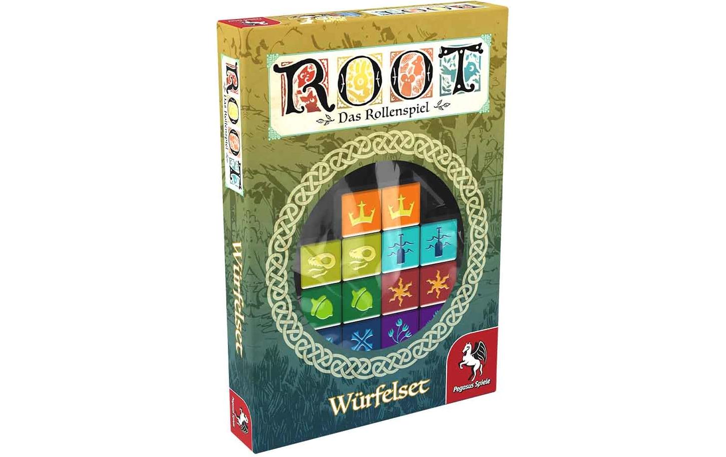 Root: Das Rollenspiel WürfelsetWürfel zum Rollenspiel im Root-Universum