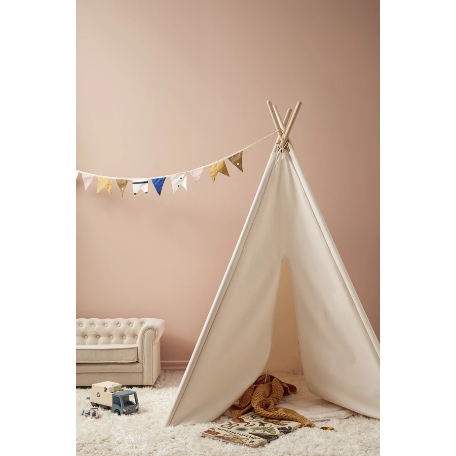 Kids Concept® Tipi Zelt, beige