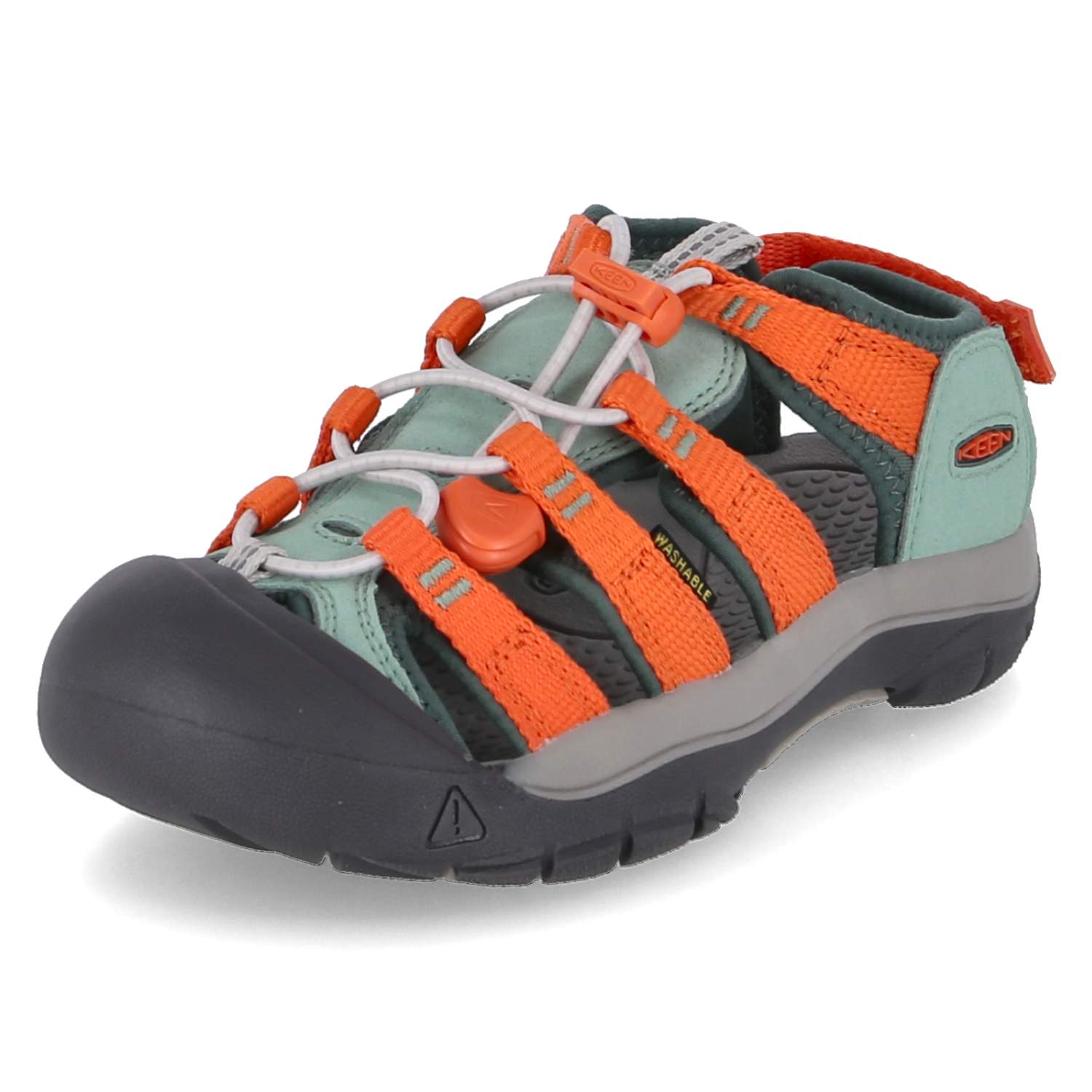 Keen Outdoorsandalen  NEWPORT BOUNDLESS - granite green/scarlet ibis