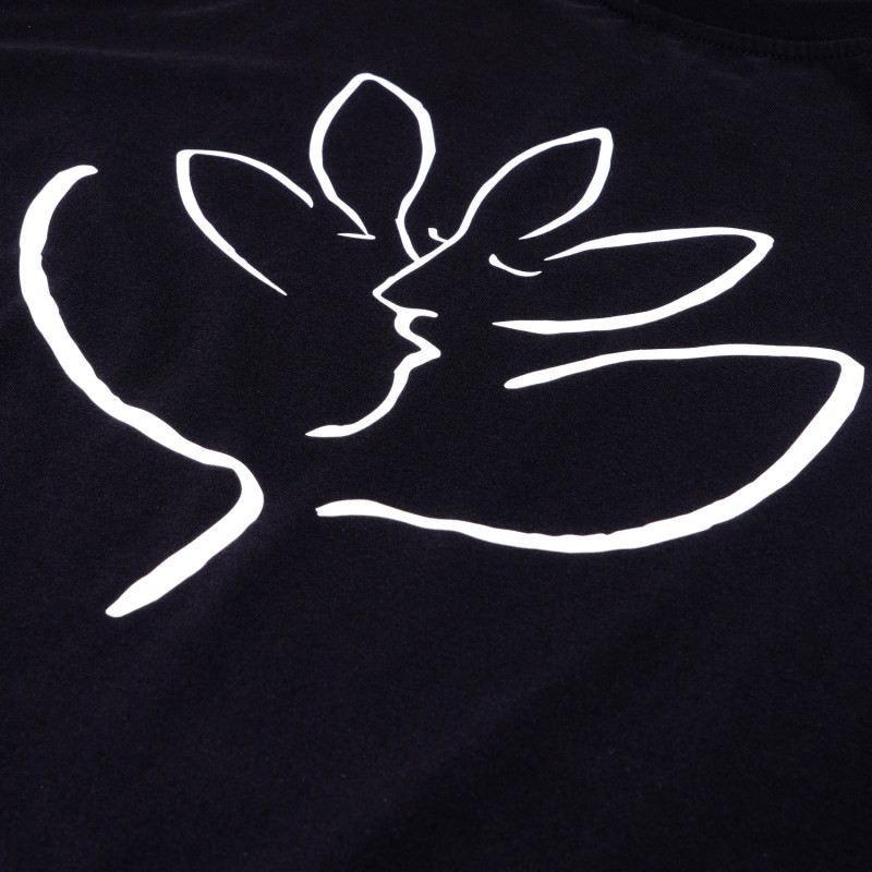 T-shirt LE BAISER - NOIR