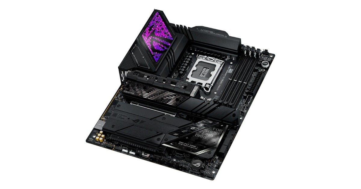 ASUSROG STRIX Z890-E GAMING WIFI socket 1851 moederbord  (Zwart, RAID, 5Gb-LAN, Wi-Fi 7, BT, Sound, ATX)