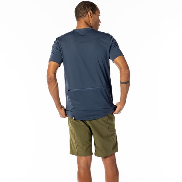 Maillot VTT SCOTT TEE M'S GRAVEL 20 SS METAL BLUE/DARK BLUE