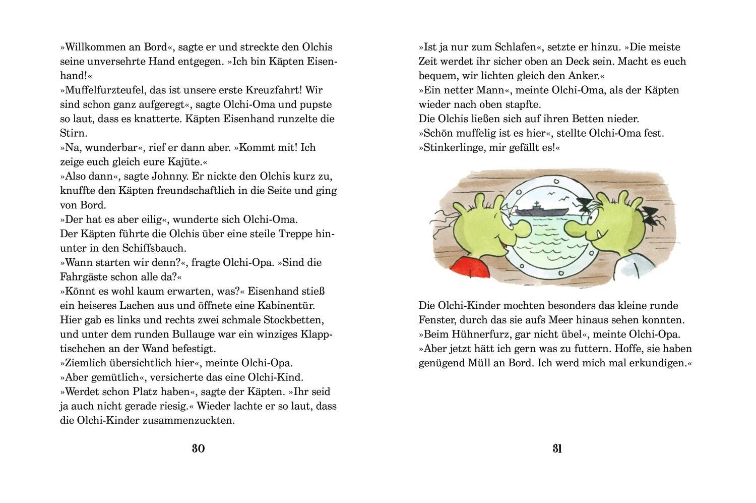Gefangen auf der Pirateninsel / Die Olchis-Kinderroman Bd.10