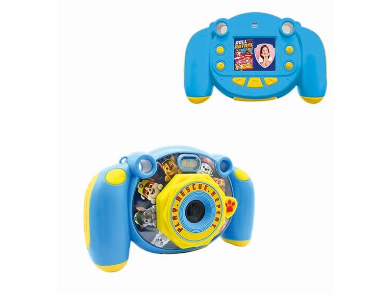 Lexibook Kinderkamera Paw Patrol Blau/Gelb Funktionsreiche Kamera für junge Abenteurer und angehende Fotografen