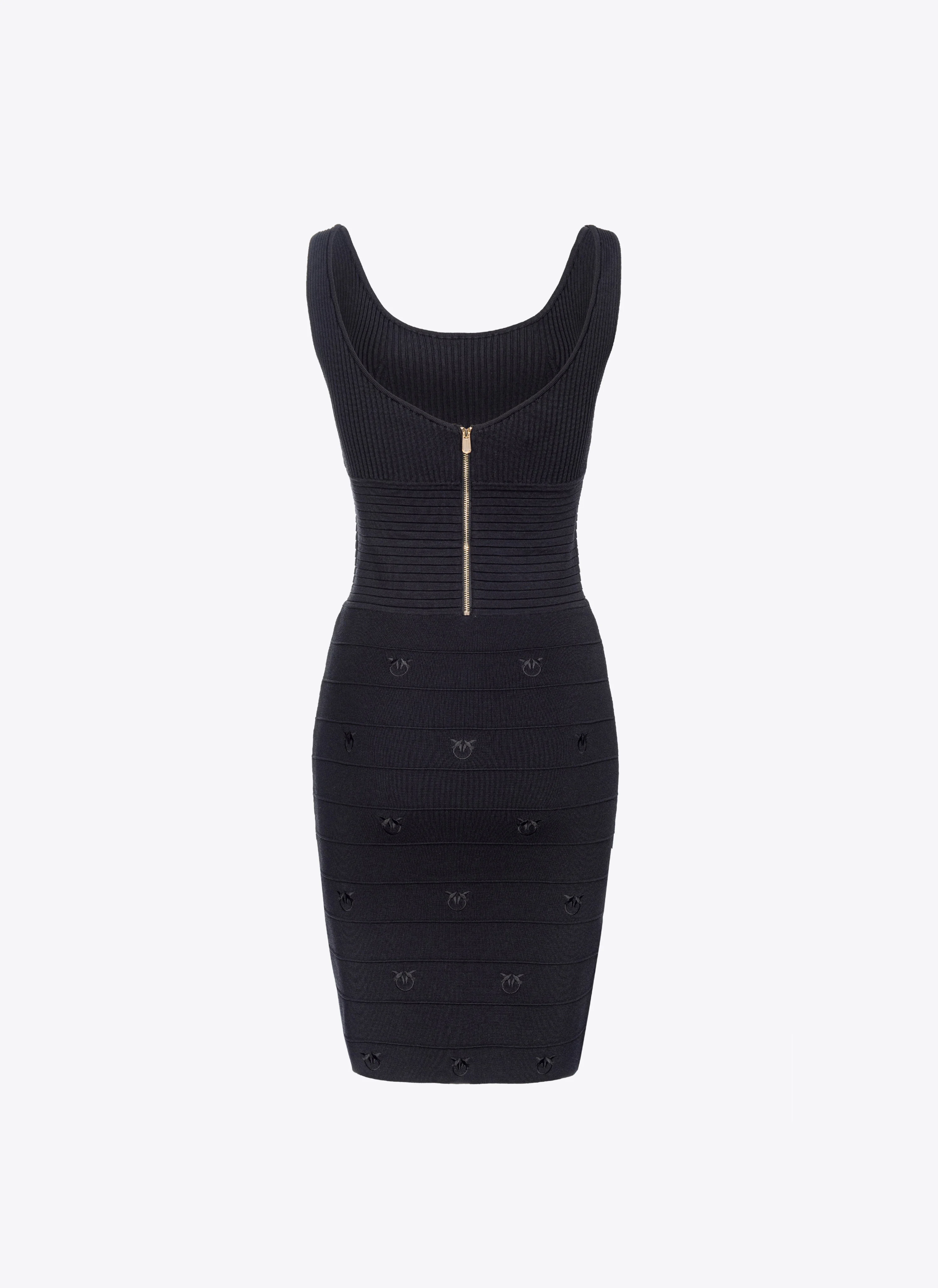 Mini-robe love birds | Noir