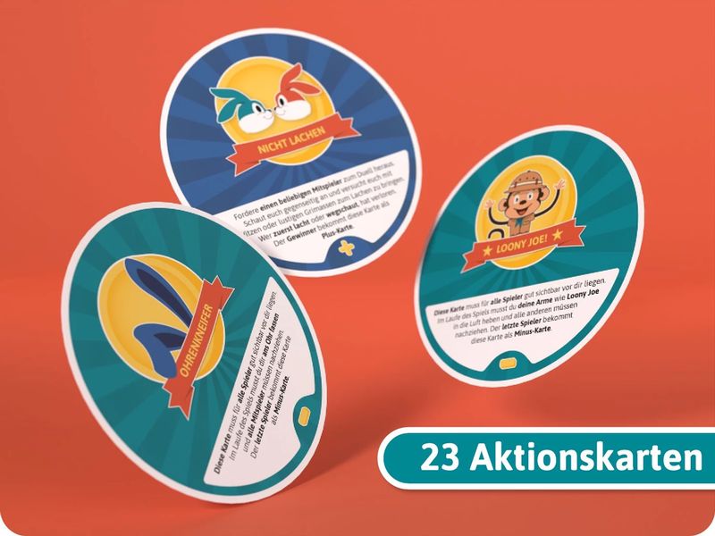 Denkriesen Loony Joe -DE- Das affenstarke Reaktionsspiel für Jung und Alt