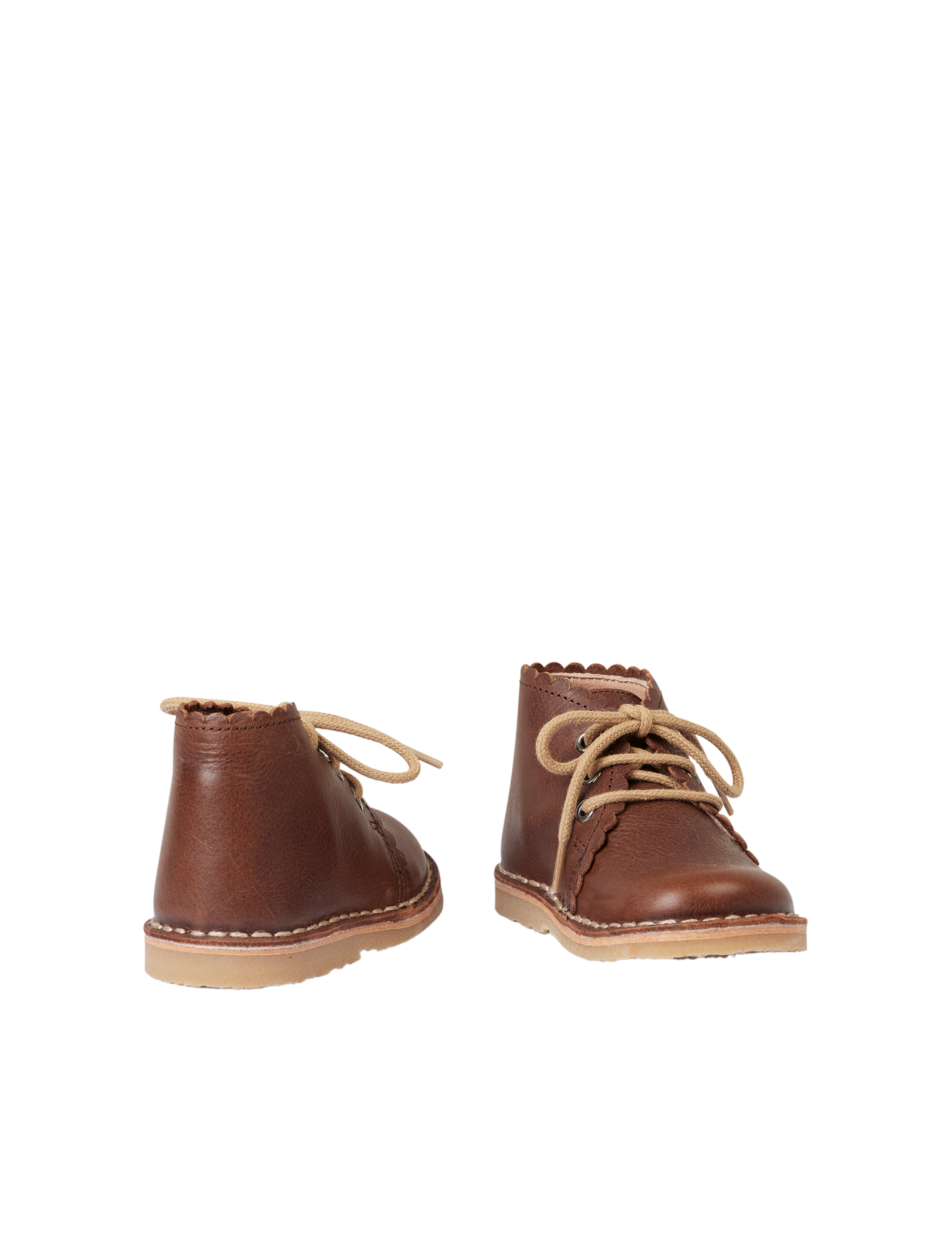Scallop Boot - Hazelnut